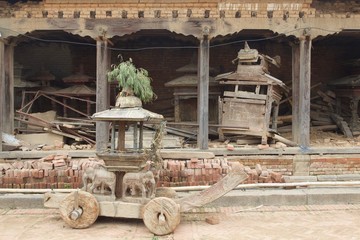 old temple in Nepal