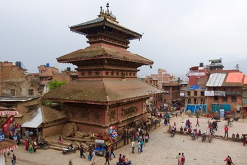 Obraz premium BHAKTAPUR temple, Nepal 