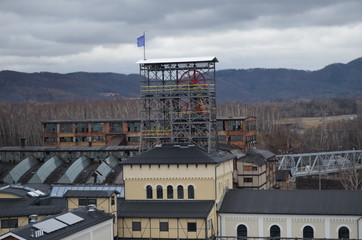 Szyb kopalni Julia w Wałbrzychu, Polska