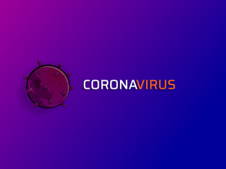 corona virus vector background, ready for poster, banner, landing page, and others