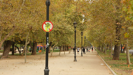 Parque Forestal, Santiago de Chile, Chile