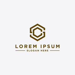 logo design inspiration for companies from the initial letters of the SC logo icon. -Vector