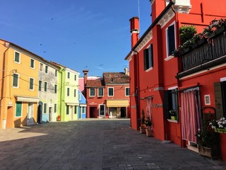 A view of empty streets with no people in Venice, Italy.  Similar to what is now being experienced across Italy with the covid-19 pandemic.