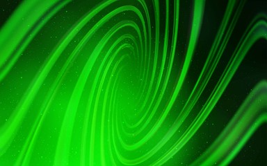 Light Green vector layout with cosmic stars. Glitter abstract illustration with colorful cosmic stars. Pattern for astrology websites.