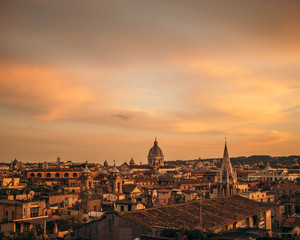 panoramic view of florence italy