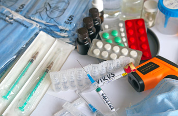 Vaccine against the virus in the laboratory