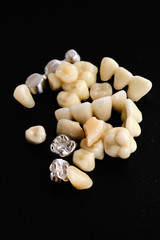 Dental appliances and dental prostheses.