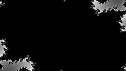 Amazing gray black fractal abstract background,Creative fractal abstract