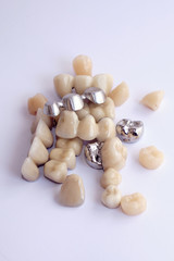 Dental appliances and dental prostheses.