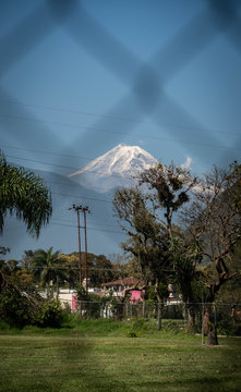 Pico De Orizaba Behind Bars