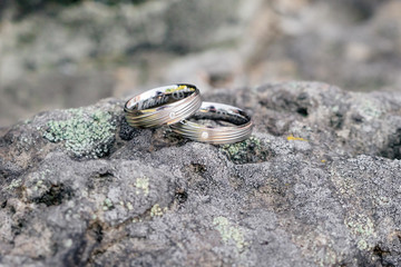 Wedding Ring symbol of love and human relationships commitment
