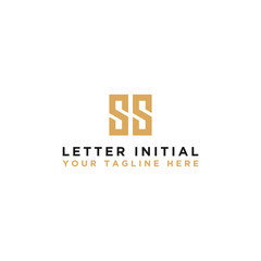 Obraz premium logo design inspiration for companies from the initial letters of the SS logo icon. -Vector