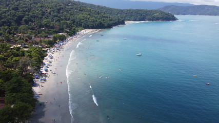 Ubatuba Brzilian city sea 