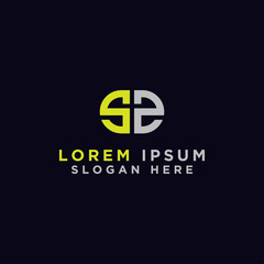 logo design inspiration for companies from the initial letters of the SZ logo icon. -Vector