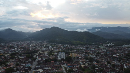 Ubatuba Brzilian city sea 