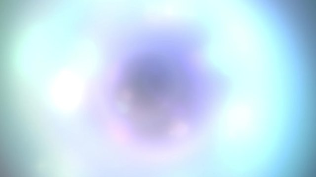4k Blue twirl blur bubble and zoom in moving abtract background producing smooth color transitions