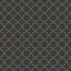 Islamic ornament vector, arabic symbol vector . Seamless pattern in authentic arabian style. Vector illustration