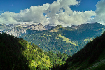 Naklejka premium Taleinschnitt