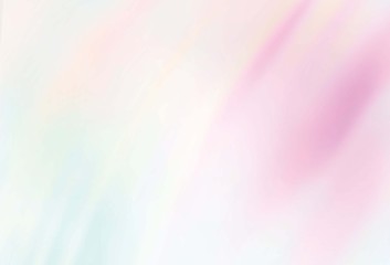 Light Pink, Yellow vector blurred shine abstract template.