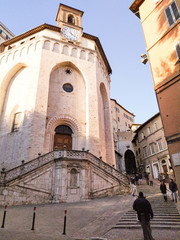Saint Ercolano church in Perugia, Umbria, Italy