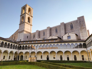 Fototapeta premium Saint Domenico Church and Convent, in Perugia, Umbria, Italy
