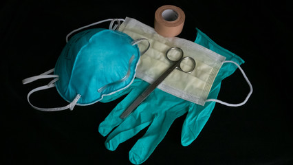 Medical equipment, PPE, masks, gloves, and other healthcare equipment