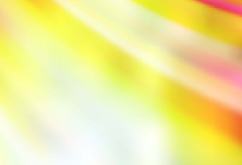 Light Red, Yellow vector abstract blurred layout.
