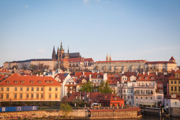 Naklejka na ściany i meble Prague Castle in the morning