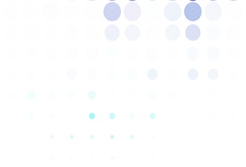 Light Pink, Blue vector pattern with spheres.