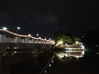 Fototapeta premium lac de nuit