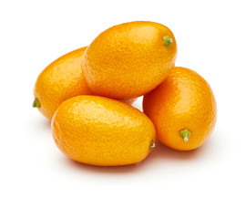 Kumquat Isolated on White Background