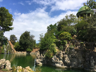 Torreblanca park in sant Just Desvern, Barcelona