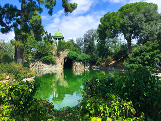 Torreblanca park in sant Just Desvern, Barcelona