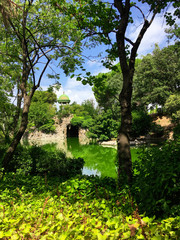 Torreblanca park in sant Just Desvern, Barcelona