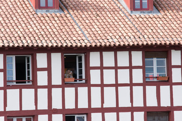 Fototapeta premium Maison Basque Bayonne