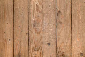 Fototapeta premium Wood background. Natural vertical planks - pattern wood background texture and copy space. Flat layout - Image.