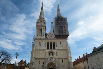 Fototapeta na wymiar Zagreb Cathedral, Croatia