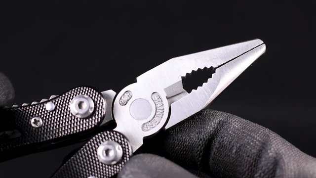 Close up of a standard multi tool