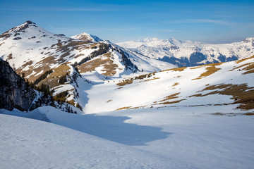 Beautiful Mountain landscap ein winter. Rodnei Mountains , Transilvania, Romania