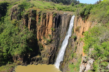 Stunning view of Howick Falls in South Africa