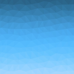 Fototapeta premium Low Polygonal Computation Art background illustration