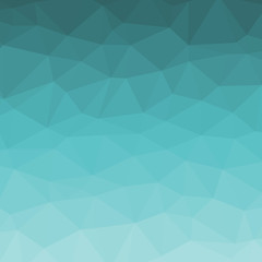 Fototapeta premium Low Polygonal Computation Art background illustration
