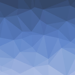 Fototapeta premium Low Polygonal Computation Art background illustration
