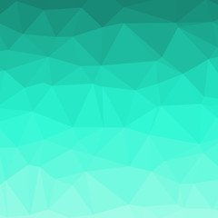 Low Polygonal Computation Art background illustration