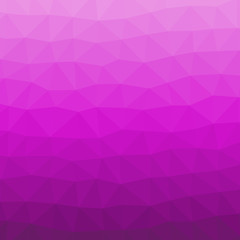 Fototapeta premium Low Polygonal Computation Art background illustration