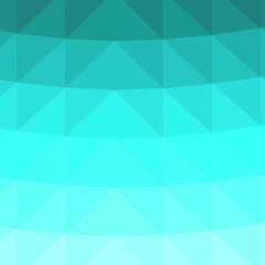 Fototapeta premium Low Polygonal Computation Art background illustration