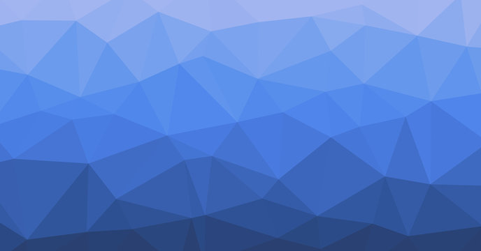 Low Polygonal Computation Art background illustration