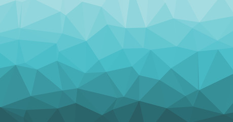 Low Polygonal Computation Art background illustration