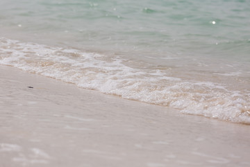 Sea beach sand seashore waves small waves