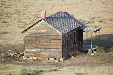 Pioneers cabin near Hot Springs, South Dakota